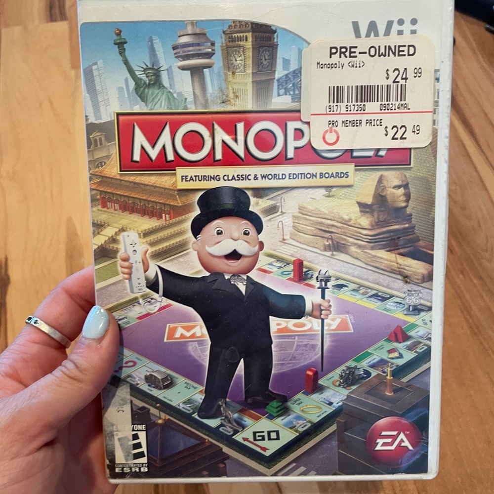 Wii Monopoly Game